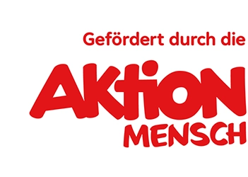 Logo der Aktion Mensch. Die Aktion Mensch fördert das Projekt DIVE - Diversität & Inklusion verstehen und erleben.