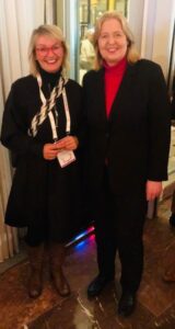 Andrea Seeger und Bundesministerin Bärbel Bas